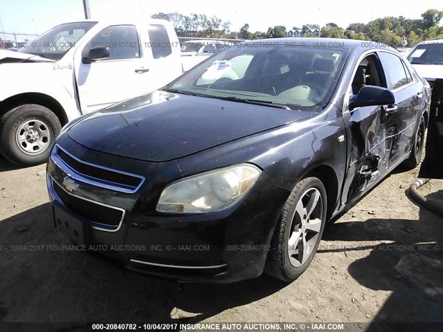 1G1ZG57B48F173500 - 2008 CHEVROLET MALIBU LS 黑色 照片 2