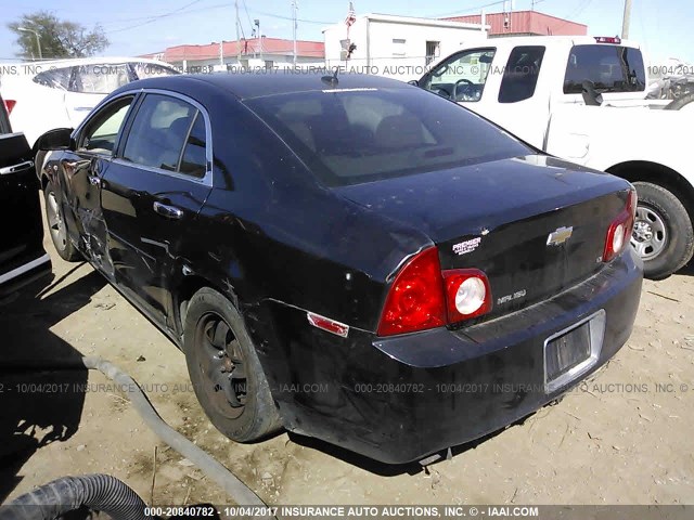 1G1ZG57B48F173500 - 2008 CHEVROLET MALIBU LS 黑色 照片 3