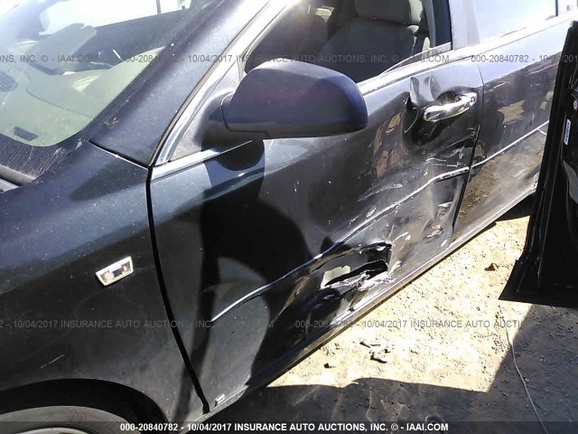 1G1ZG57B48F173500 - 2008 CHEVROLET MALIBU LS 黑色 照片 6