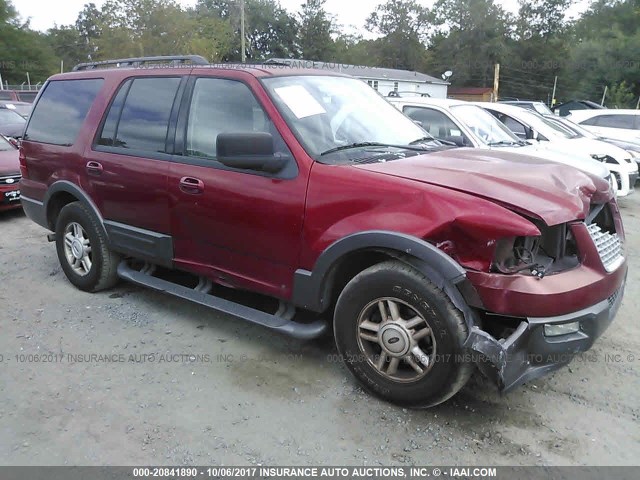 1FMPU15505LA95769 - 2005 FORD EXPEDITION XLT RED photo 1