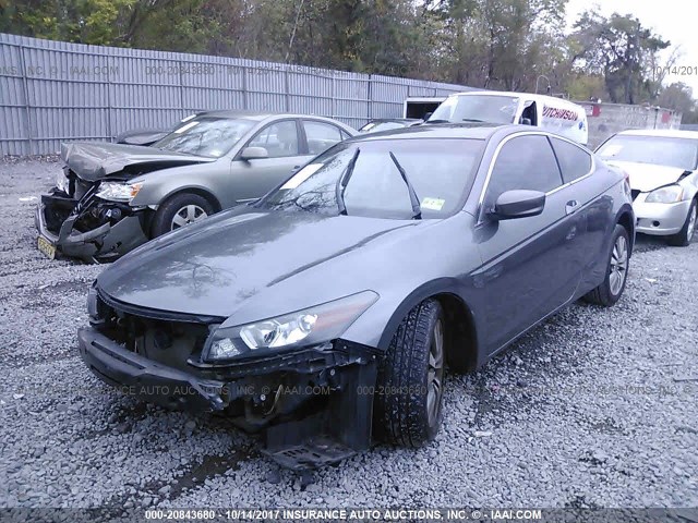 1HGCS1B8XBA004040 - 2011 HONDA ACCORD EXL GRAY photo 2