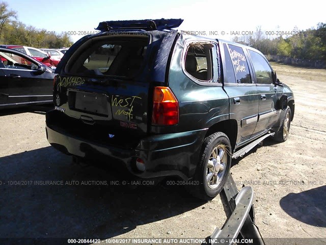 1GKDT13S622415864 - 2002 GMC ENVOY GREEN photo 4