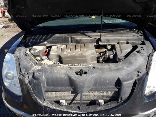 5GAEV23778J181679 - 2008 BUICK ENCLAVE CXL ნაცრისფერი ფოტო 10