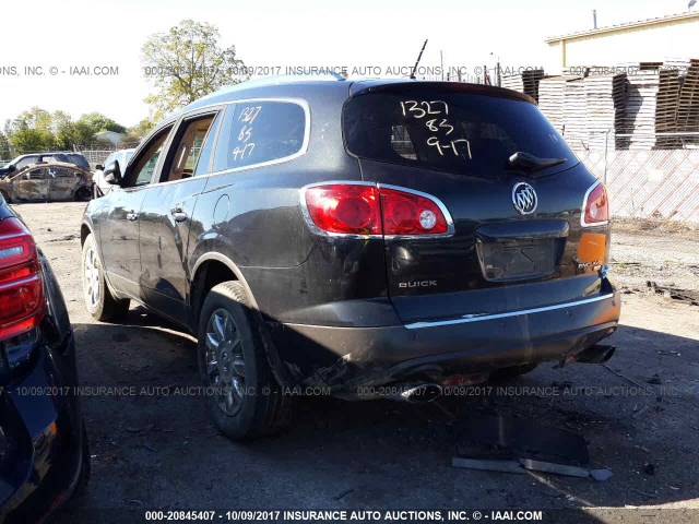5GAEV23778J181679 - 2008 BUICK ENCLAVE CXL ნაცრისფერი ფოტო 3