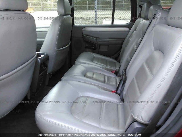 1FMZU73E35UA37664 - 2005 FORD EXPLORER XLT/XLT SPORT/NBX RED photo 8
