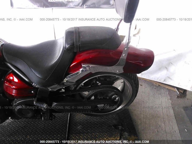 JYAVP27E4AA011606 - 2010 YAMAHA XV1900 CU RED photo 6