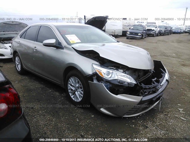 4T4BF1FK9GR548282 - 2016 TOYOTA CAMRY LE/XLE/SE/XSE TAN photo 1