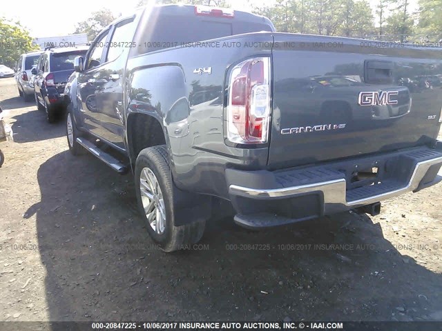 1GTG6DEN7H1162299 - 2017 GMC CANYON SLT GRAY photo 3