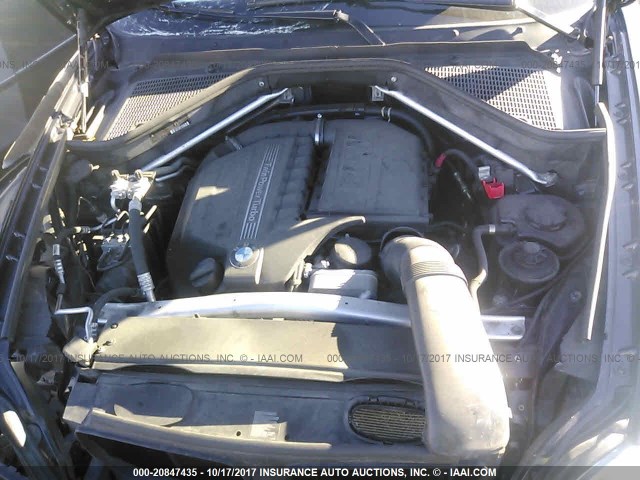 5UXFG2C56DL787533 - 2013 BMW X6 XDRIVE35I Navy photo 10