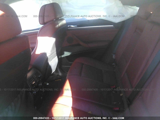 5UXFG2C56DL787533 - 2013 BMW X6 XDRIVE35I Navy photo 8