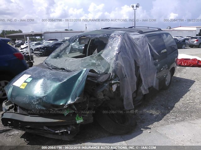 2FMZA51402BB10854 - 2002 FORD WINDSTAR LX GREEN photo 6