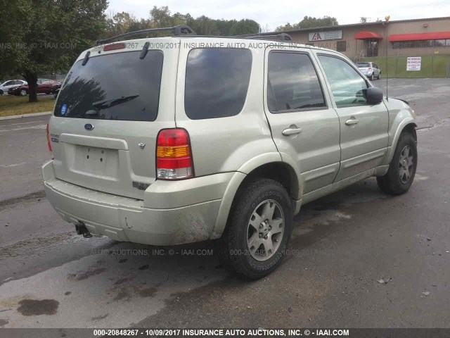 1FMYU94115KC12007 - 2005 FORD ESCAPE LIMITED Pewter photo 4