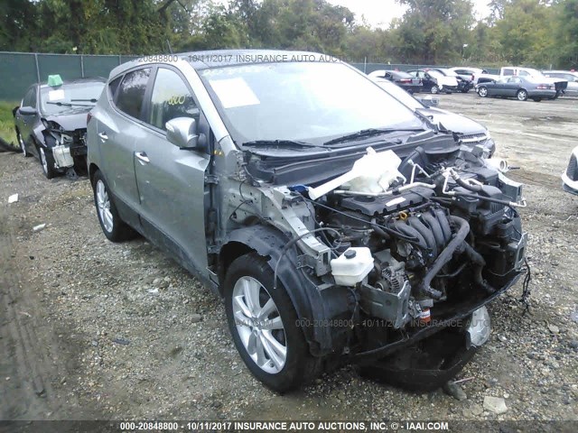 KM8JU3AC5AU017417 - 2010 HYUNDAI TUCSON GLS/LIMITED 灰色 照片 1