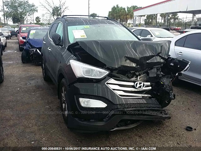 5XYZU3LBXFG285805 - 2015 HYUNDAI SANTA FE SPORT  BLACK photo 6