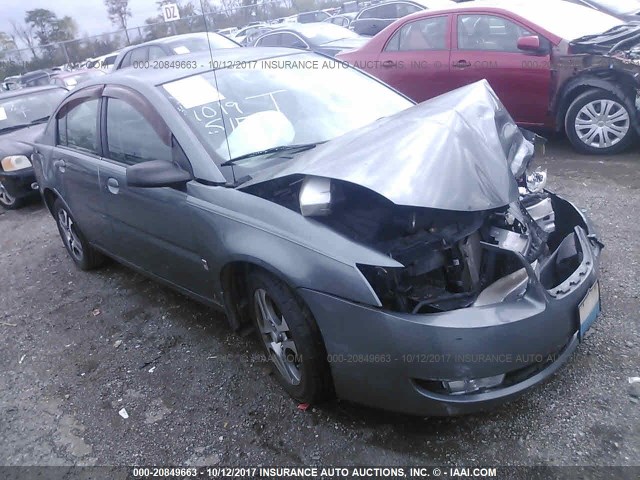 1G8AL52F75Z101852 - 2005 SATURN ION LEVEL 3 GRAY photo 1
