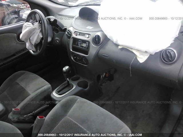 1G8AL52F75Z101852 - 2005 SATURN ION LEVEL 3 GRAY photo 5