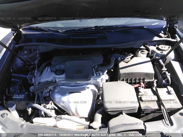 4T1BF1FK0EU367076 - 2014 TOYOTA CAMRY L/SE/LE/XLE 深蓝色 照片 10