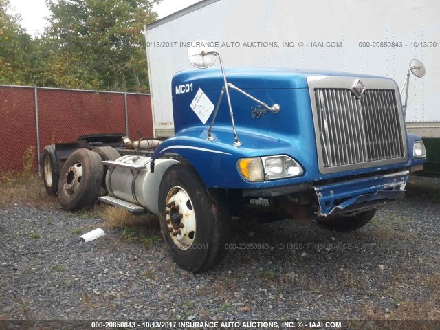 2HSCESBR67C410401 - 2007 INTERNATIONAL 9200 9200I BLUE photo 1