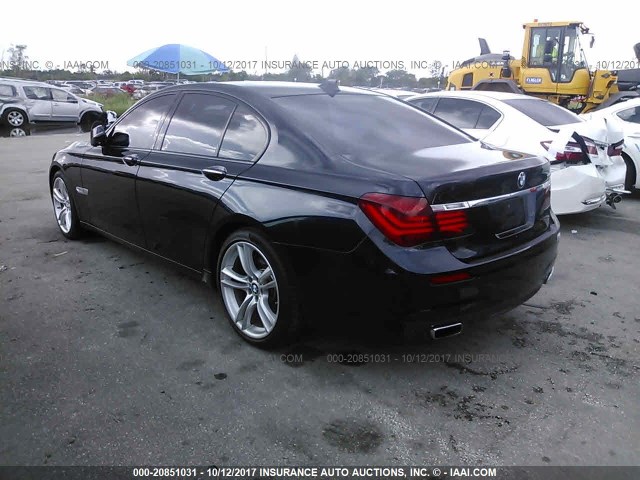 WBAYA8C59ED228145 - 2014 BMW 750 I Dark Blue photo 3