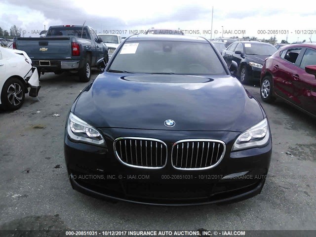 WBAYA8C59ED228145 - 2014 BMW 750 I Dark Blue photo 6