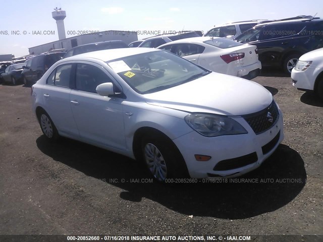 JS2RF9A34B6110543 - 2011 SUZUKI KIZASHI SE WHITE photo 1