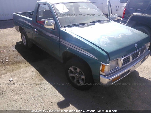 1N6SD11S1TC329180 - 1996 NISSAN TRUCK XE GREEN photo 6