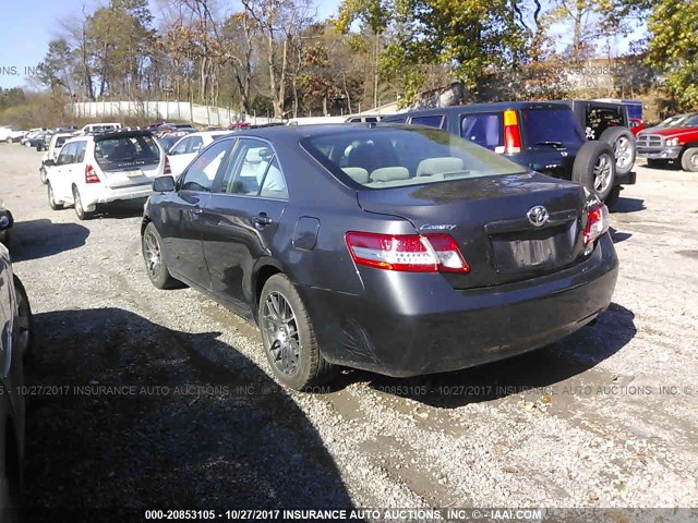 4T1BF3EK3BU691373 - 2011 TOYOTA CAMRY SE/LE/XLE Pewter photo 3