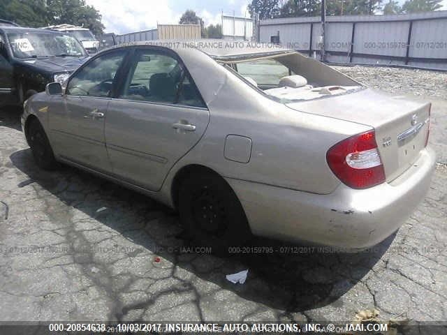 4T1BE32K13U173092 - 2003 TOYOTA CAMRY LE/XLE/SE 棕色 照片 3