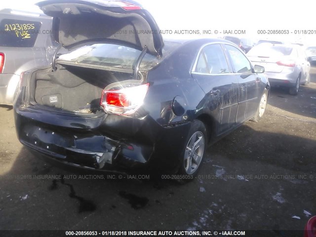 1G11B5SL6FF251865 - 2015 CHEVROLET MALIBU LS BLACK photo 4