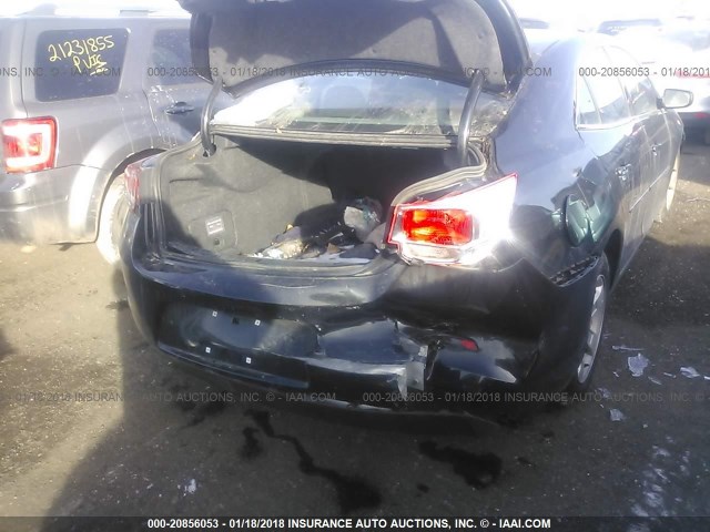 1G11B5SL6FF251865 - 2015 CHEVROLET MALIBU LS BLACK photo 6