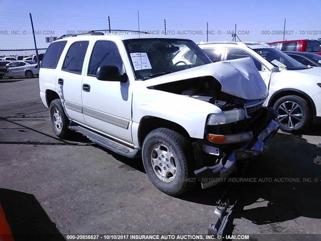 1GNEC13VX4R238554 - 2004 CHEVROLET TAHOE C1500 WHITE photo 1