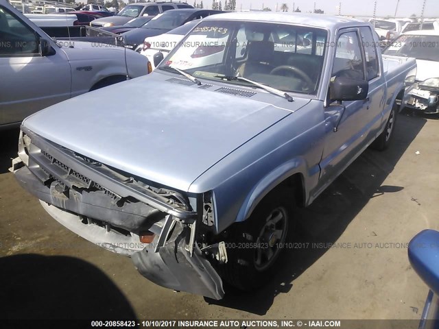 JM2UF313XJ0367012 - 1988 MAZDA B2200 CAB PLUS BLUE photo 2