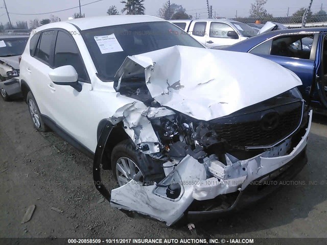 JM3KE4BE5E0327597 - 2014 MAZDA CX-5 SPORT WHITE photo 1