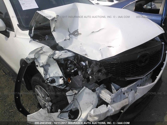 JM3KE4BE5E0327597 - 2014 MAZDA CX-5 SPORT WHITE photo 6