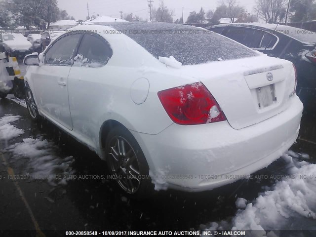 JTKDE177260102218 - 2006 TOYOTA SCION TC 白色 照片 3