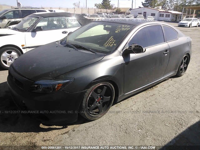 JTKDE177360104382 - 2006 TOYOTA SCION TC 黑色 照片 2