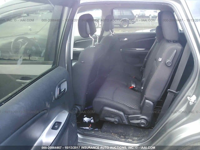 3C4PDDBG1CT331813 - 2012 DODGE JOURNEY SXT GRAY photo 8