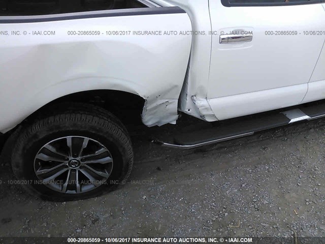 1N6AA1E51HN522448 - 2017 NISSAN TITAN SV/SL/PRO-4X/PLAT RES WHITE photo 6