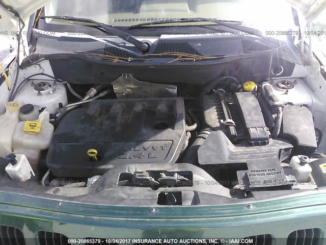 1J8FF48W68D541267 - 2008 JEEP PATRIOT LIMITED GREEN photo 10