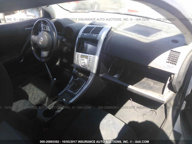 JTKDE177X70215321 - 2007 TOYOTA SCION TC 白色 照片 5