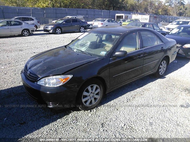4T1BE30K93U222882 - 2003 TOYOTA CAMRY LE/XLE/SE შავი ფოტო 2