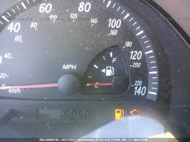 4T1BE30K93U222882 - 2003 TOYOTA CAMRY LE/XLE/SE შავი ფოტო 7