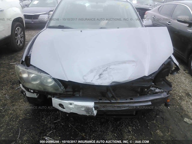 JM1BK323841116798 - 2004 MAZDA 3 S GRAY photo 6