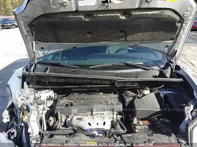 JTLZE4FEXDJ040934 - 2013 TOYOTA SCION XB ვერცხლისფერი ფოტო 10