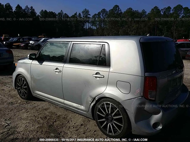 JTLZE4FEXDJ040934 - 2013 TOYOTA SCION XB ვერცხლისფერი ფოტო 3