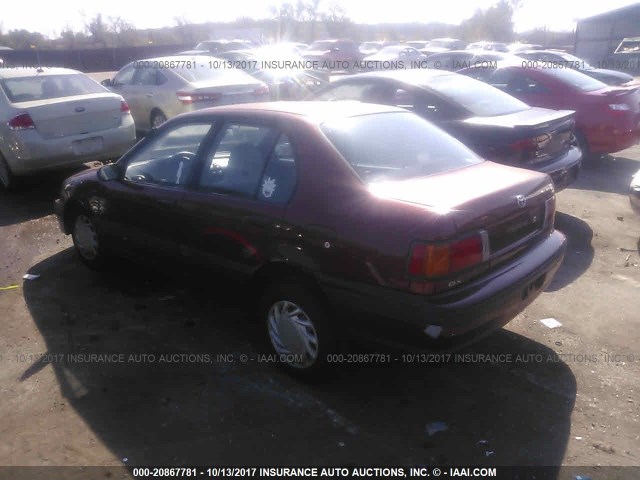 JT2EL43AXN0194898 - 1992 TOYOTA TERCEL DELUXE RED photo 3