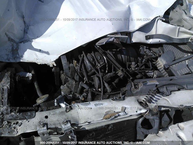 1G2HX52K2T4208411 - 1996 PONTIAC BONNEVILLE SE WHITE photo 10