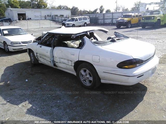 1G2HX52K2T4208411 - 1996 PONTIAC BONNEVILLE SE WHITE photo 3