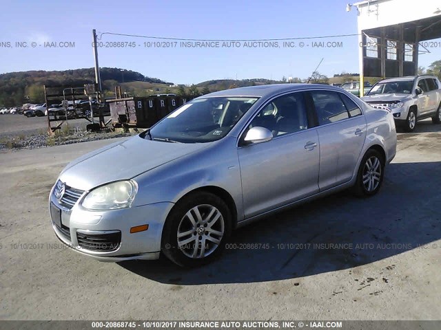 3VWEG71K97M197507 - 2007 VOLKSWAGEN JETTA WOLFSBURG SILVER photo 2