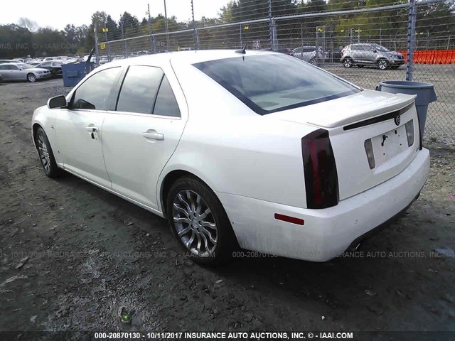 1G6DW677670164985 - 2007 CADILLAC STS WHITE photo 3